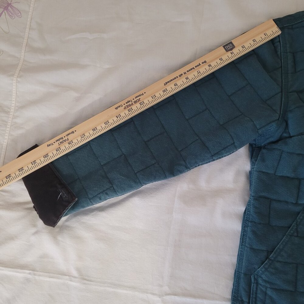 Carhartt Blue Quilted Jacket Womens Size M New Hope Teal - Picture 13 of 15